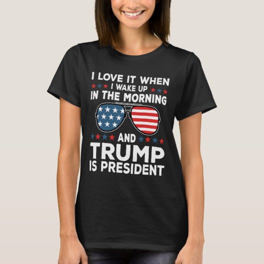 Ik vind het geweldig als Trump de inauguratie van  T-shirt (Voorkant)