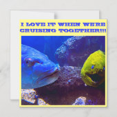 IK VIND HET GEWELDIG ALS WE SAMEN DEURMAGNEET VERV MAGNETISCHE UITNODIGING (Voorkant)