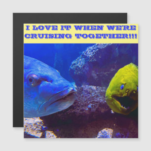 IK VIND HET GEWELDIG ALS WE SAMEN DEURMAGNEET VERV MAGNETISCHE UITNODIGING