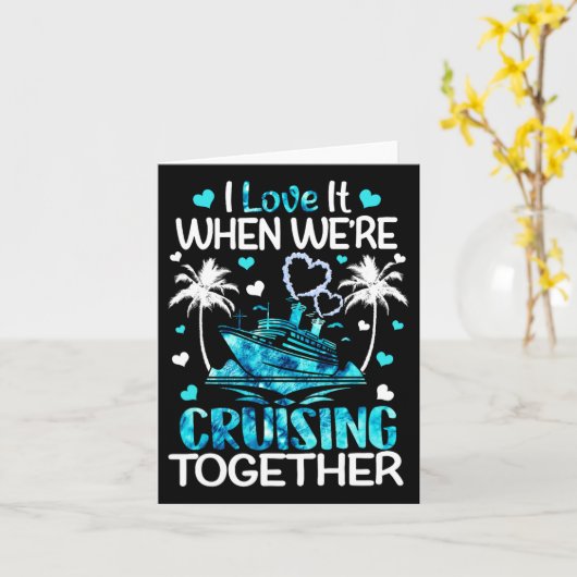 Ik vind het geweldig als we samen Mannen vrouwen c Kaart (Gele Bloem)