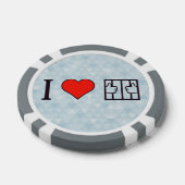 Ik vind het heerlijk om in de gevangenis te zitten pokerchips (Enkel)