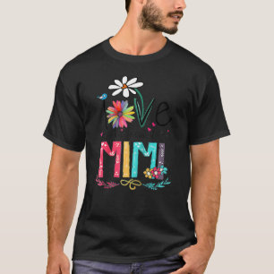Ik vind het heerlijk om Mimi Sunflower Moederdag 1 T-shirt