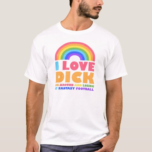 Ik vind het heerlijk om rond te dobbelen in Fun Fa T-shirt (Voorkant)