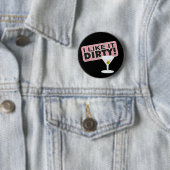 Ik vind het heerlijke Buttonnen Ronde Button 5,7 Cm (In situ)