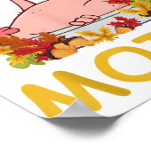 Ik vind het lekker vochtig Funny Turkey zoals dine Poster (Hoek)