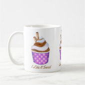 Ik vind het lekker, zachte soft-serve ijs koffiemok (Links)