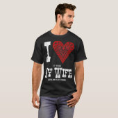 Ik vind het LEUK als mijn VROUW me laat pokeren  G T-shirt (Voorkant volledig)