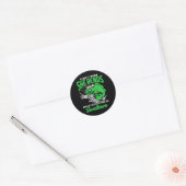 Ik vind het leuk als ze buigt, maar ik hou van het ronde sticker (Envelop)