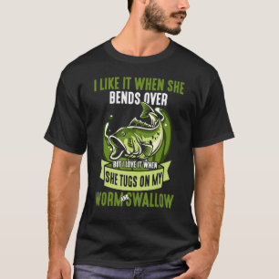 Ik vind het leuk als ze buigt, maar ik hou van het t-shirt