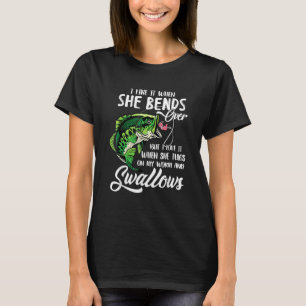 Ik vind het leuk als ze over buigt, maar ik vind h t-shirt