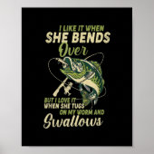 Ik vind het leuk als ze over Geviste Mannen gaat Poster (Voorkant)