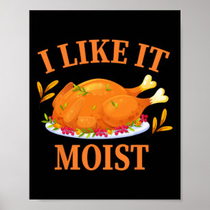 Ik vind het leuk dat het de Moïstische Thanksgivin Poster