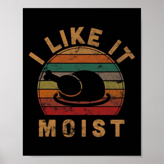 Ik vind het leuk dat het de Moistische Thanksgivin Poster (Voorkant)