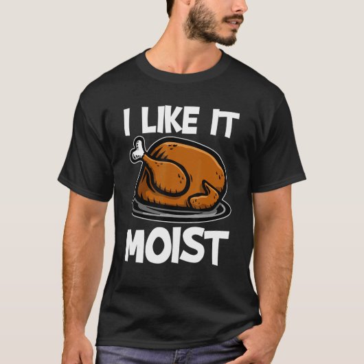 Ik vind het leuk dat het een bevreesde Thanksgivin T-shirt (Voorkant)