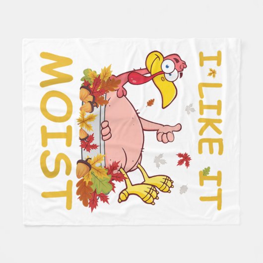Ik vind het leuk dat het een boeiende grappige Tur Fleece Deken (Voorkant (Horizontaal))