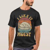 Ik vind het leuk dat het een boeiende Thanksgiving T-shirt (Voorkant)
