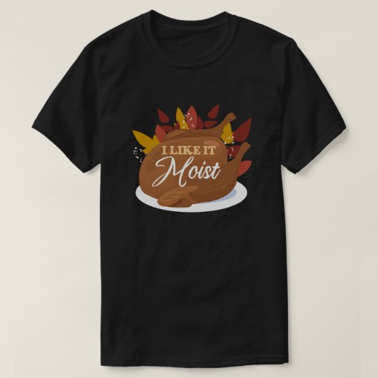 Ik vind het leuk dat het een moisloze Thanksgiving T-shirt (Design voorkant)