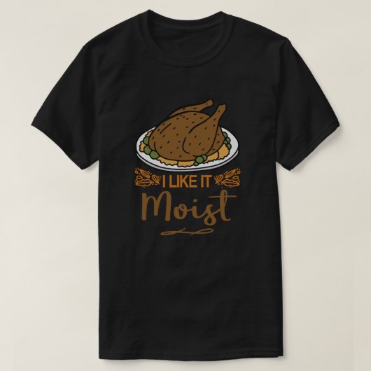 Ik vind het leuk dat het een moisloze Thanksgiving T-shirt (Design voorkant)
