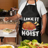 Ik vind het leuk dat het een moistische Thanksgivi Schort