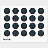 Ik vind het leuk dat mijn President meer heeft dan Ronde Sticker (Vel)
