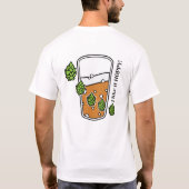 Ik vind het leuk HOPPY! T-shirt mannen (Achterkant)