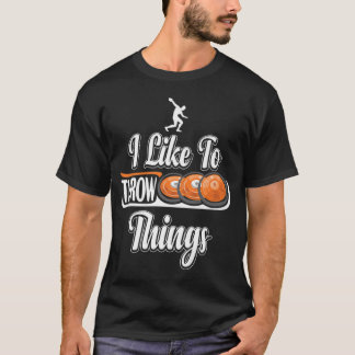 Ik vind het leuk om de dingen bij te houden. t-shirt