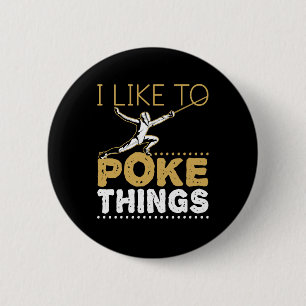 Ik vind het leuk om dingen grappig te maken Scherm Ronde Button 5,7 Cm