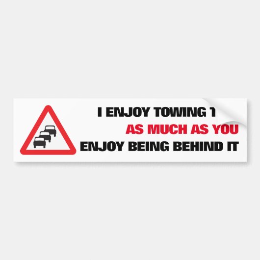 Ik vind het leuk om dit te zien - grappige Bumpers Bumpersticker (Voorkant)