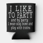 Ik vind het leuk om een feest te vieren met een tr blikjeskoeler (Voorkant)