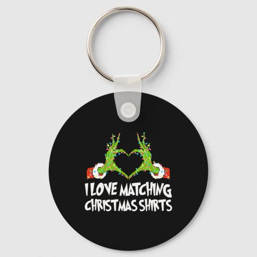 Ik vind het leuk om kerst te combineren, maar ik h sleutelhanger (Voorkant)