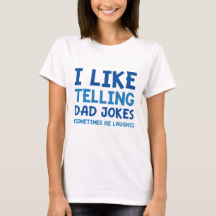 Ik vind het leuk om papa Jokes te vertellen T-shirt