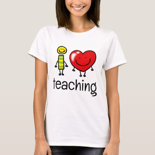 Ik vind het leuk om T-shirts te leren (Voorkant)