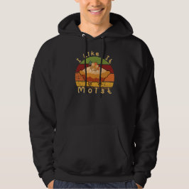 Ik vind het leuk om Thanksgiving te bevochtigen Hoodie