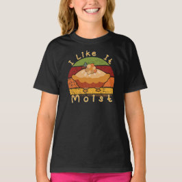 Ik vind het leuk om Thanksgiving te bevochtigen T-shirt