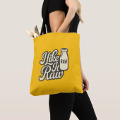 Ik vind het leuk Raw Tote Bag (Dichtbij)
