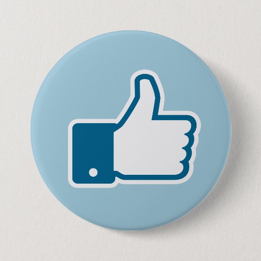 Ik vind het leuk. ronde button 7,6 cm (Voorkant)