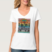 Ik vind het leuk t-shirt (Voorkant)