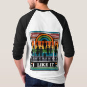 Ik vind het leuk t-shirt (Achterkant)