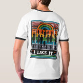 Ik vind het leuk t-shirt (Achterkant volledig)