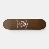 IK VIND HET MOEILIJK HAPPY THANKSGIVING grappige k Persoonlijk Skateboard (Horizontaal)
