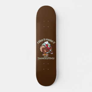 IK VIND HET MOEILIJK HAPPY THANKSGIVING grappige k Persoonlijk Skateboard