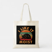 IK VIND HET MOIST Shirt Thanksgiving Costume Turke Tote Bag (Achterkant)