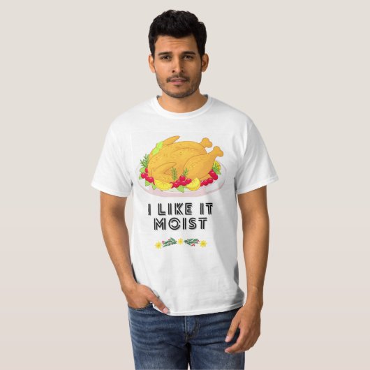 IK VIND HET MOIST T-SHIRT (Voorkant volledig)