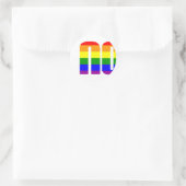 ik vind het niet erg ronde sticker (Tas)