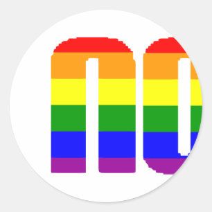 ik vind het niet erg ronde sticker