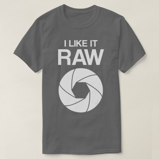 Ik vind het ruw - camera - fotografen - grappig t-shirt (Design voorkant)