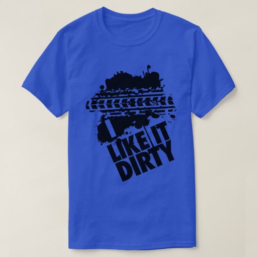 Ik vind het smerig. t-shirt (Design voorkant)