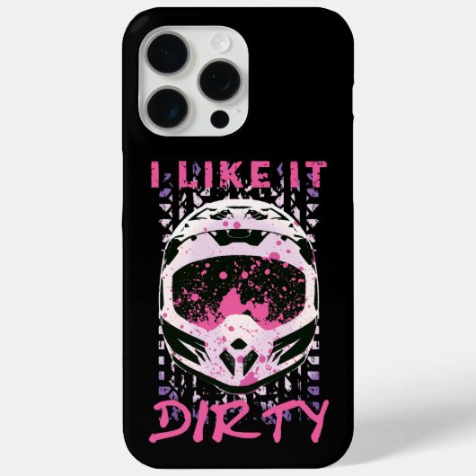 Ik vind het vies - Dirt Bike Funny Quote Case-Mate iPhone Case (Achterkant)