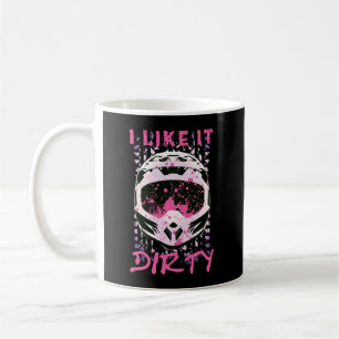 Ik vind het vies - Dirt Bike Funny Quote Koffiemok