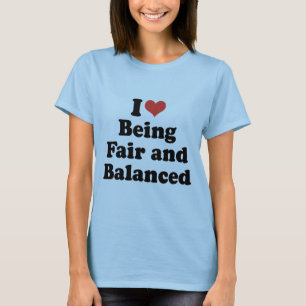 IK VIND HET VRIJ EERLIJK EN BALANCED - .png T-shirt
